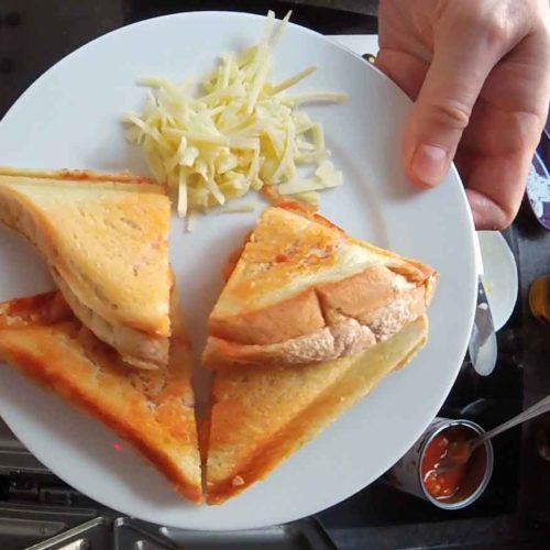 Baked Bean Toastie Toastie Recipes