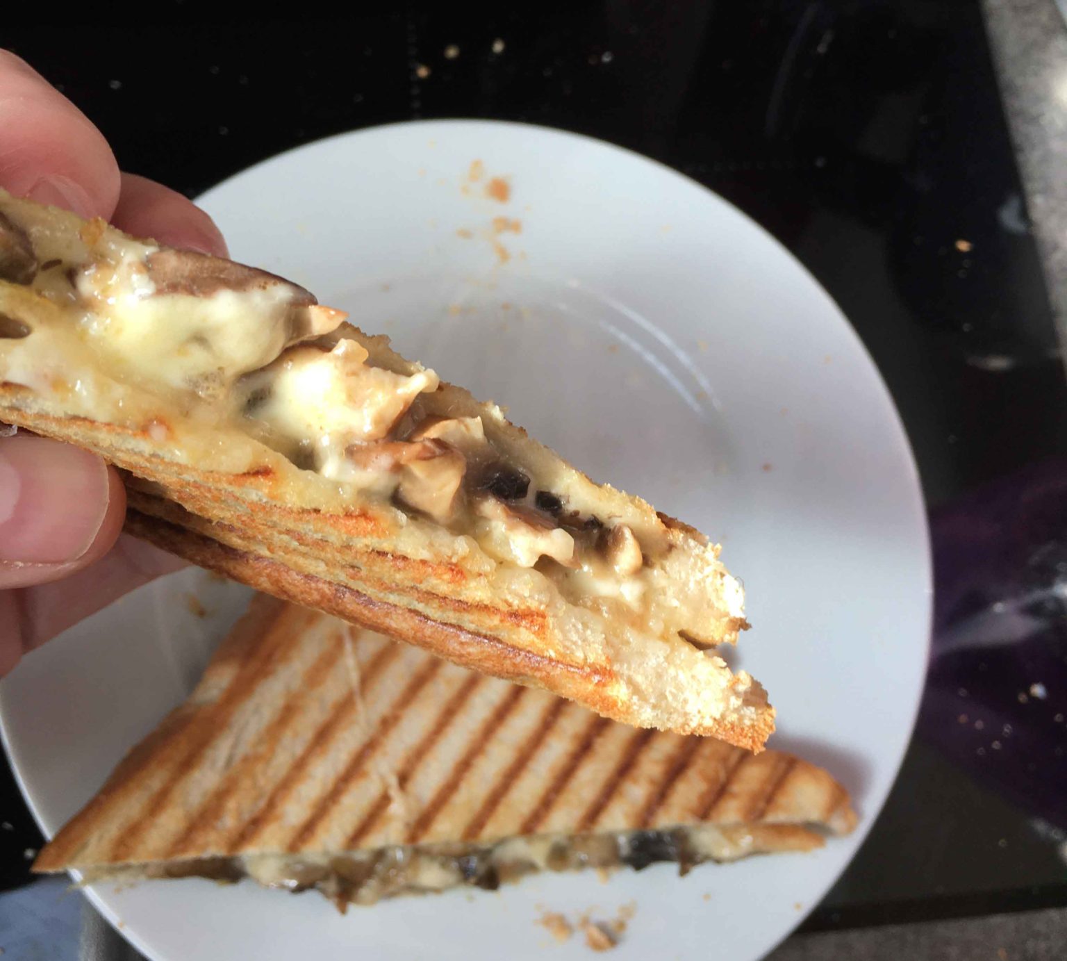 Mushroom Toasted Sandwich Recipe Toastie Recipes