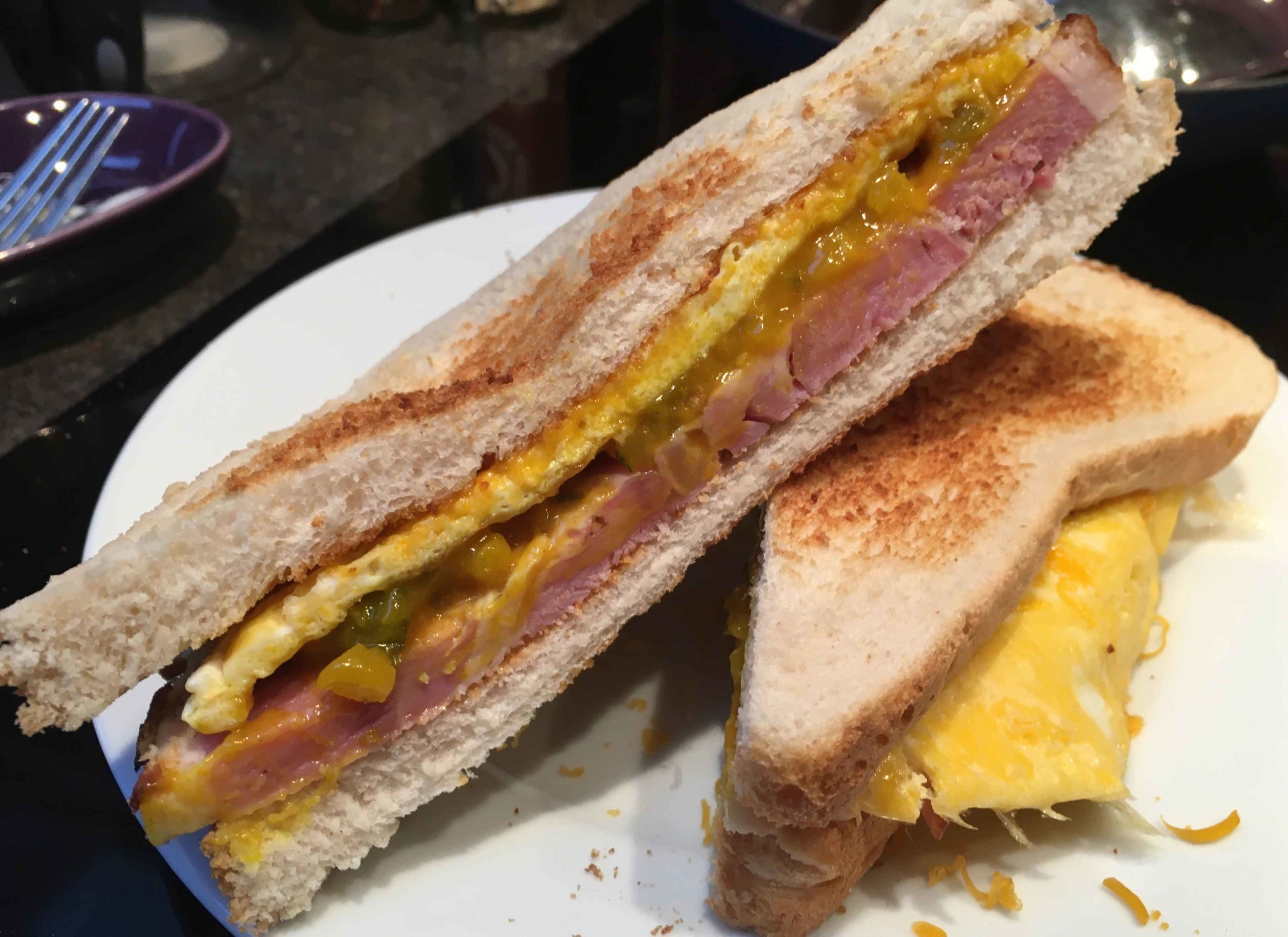Ham-and-eggs-toasted-sandwich